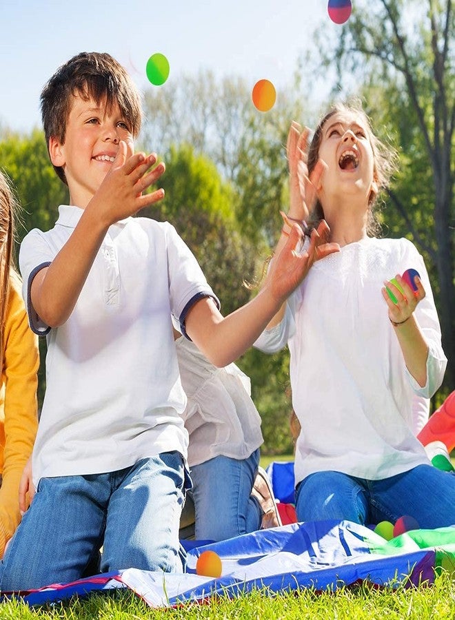 Promote Trader Crazy Bouncy Jumping Balls Set 40 mm Birthday Return Gift Indoor Outdoor Games for Kids - (3 Crazy Ball)- Multi Color - Image 4